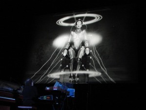 Muzyka do filmu "Metropolis", Katowice, rok 2009 (fot. Andrzej Hojn)